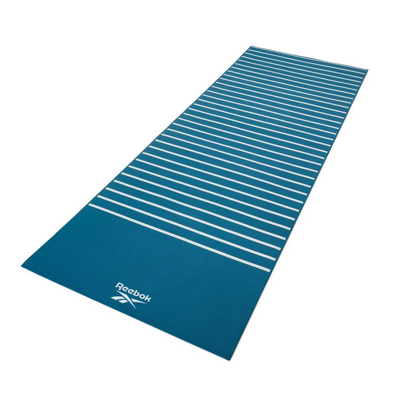 Reebok RAYG-11030 kétoldalas jógaszőnyeg, 173 × 61 cm. 173 × 61 cm. 13. gyári termékfotó.