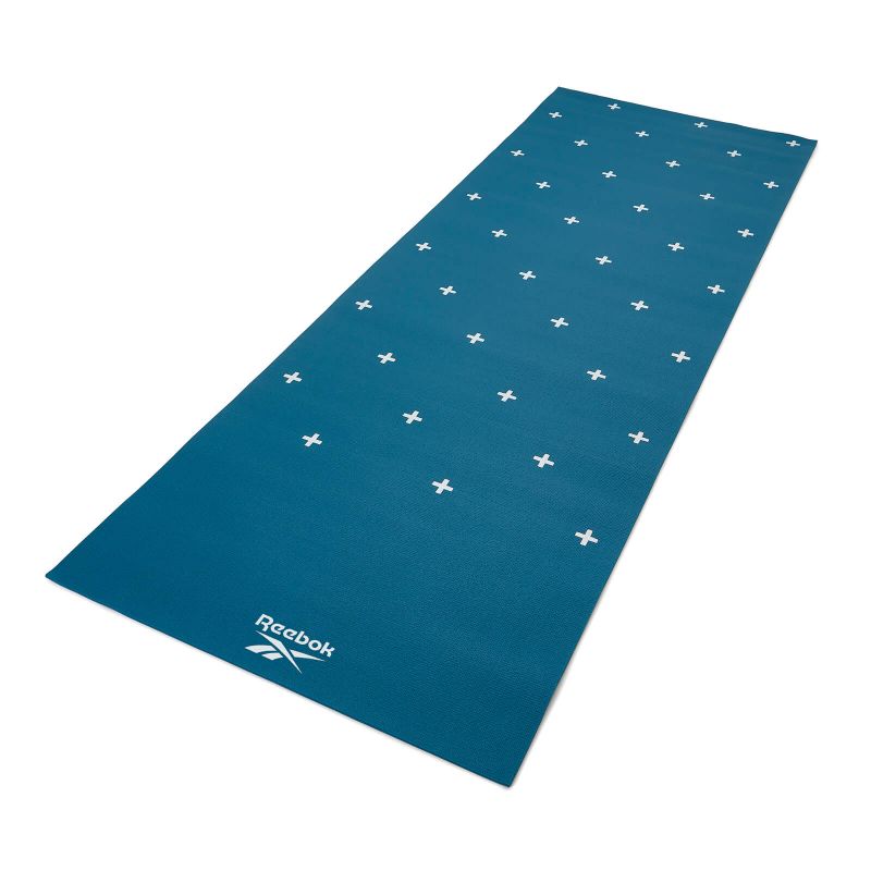 Reebok RAYG-11030 kétoldalas jógaszőnyeg, 173 × 61 cm. 173 × 61 cm. 14. gyári termékfotó.