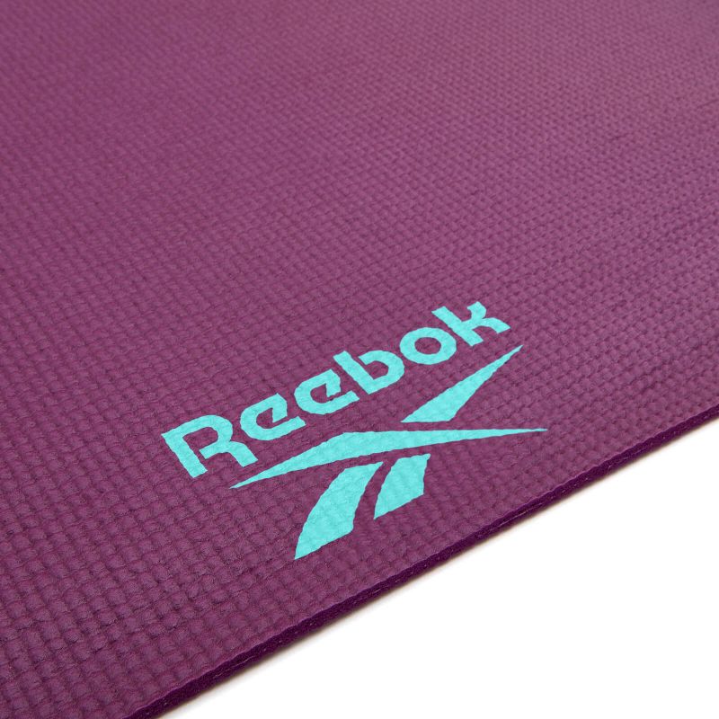 Reebok RAYG-11030 kétoldalas jógaszőnyeg, 173 × 61 cm. 173 × 61 cm. 38. gyári termékfotó.