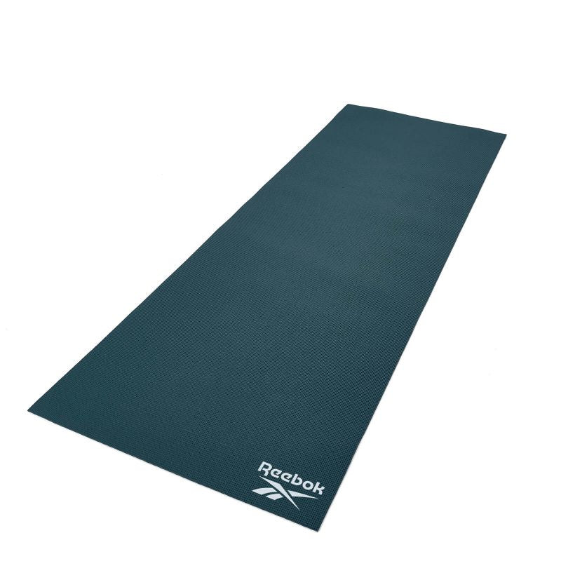 Reebok RAYG-11022 jógaszőnyeg, 173 × 61 cm, 4 mm. PVC és poliészter. 1. gyári termékfotó.