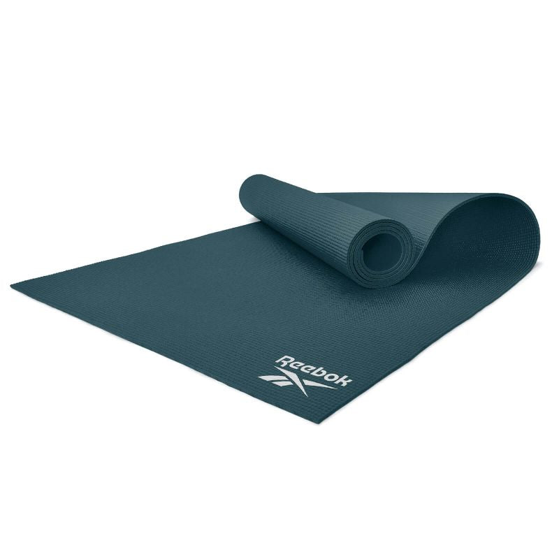 Reebok RAYG-11022 jógaszőnyeg, 173 × 61 cm, 4 mm. PVC és poliészter. 4. gyári termékfotó.