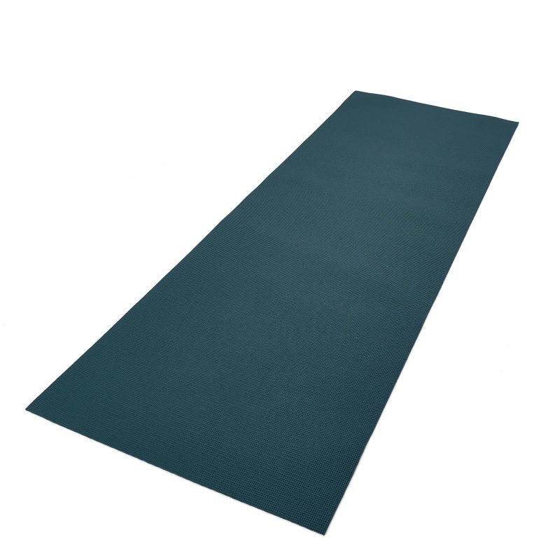 Reebok RAYG-11022 jógaszőnyeg, 173 × 61 cm, 4 mm. PVC és poliészter. 14. gyári termékfotó.