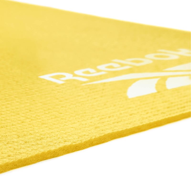 Reebok RAYG-11022 jógaszőnyeg, 173 × 61 cm, 4 mm. PVC és poliészter. 35. gyári termékfotó.
