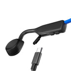 Shokz OpenMove USB-C fülhallgató, kék, gyári termékkép.