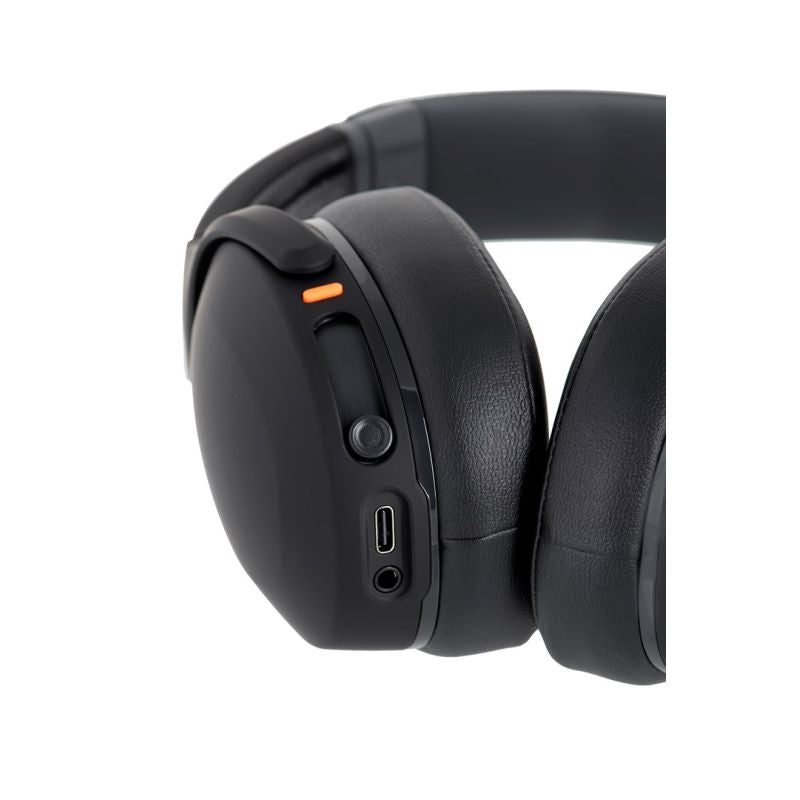 Skullcandy Crusher Evo vezeték nélküli fejhallgató, fekete, gyári termékkép.