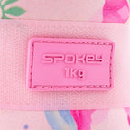 Spokey The Bloom Form boka- és csuklósúly, 2 darab. Pánttal rögzíthető, puha borítású súlykészlet. 8. gyári termékfotó.