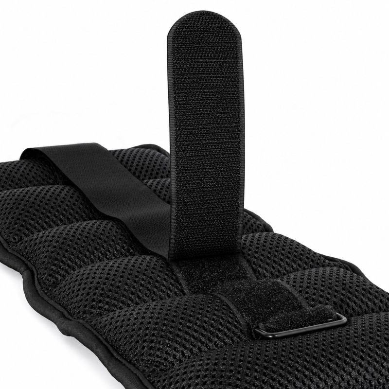 Spokey Active Form boka- és csuklósúly, 2 darab. Pánttal rögzíthető, puha borítású súlykészlet. 9. gyári termékfotó.
