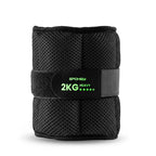 Spokey Active Form boka- és csuklósúly, 2 darab. Pánttal rögzíthető, puha borítású súlykészlet. 15. gyári termékfotó.
