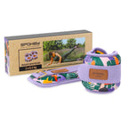 Spokey Home Jungle boka- és csuklósúly, 2 darab. Pánttal rögzíthető, puha borítású súlykészlet. 5. gyári termékfotó.