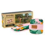 Spokey Home Jungle boka- és csuklósúly, 2 darab. Pánttal rögzíthető, puha borítású súlykészlet. 15. gyári termékfotó.