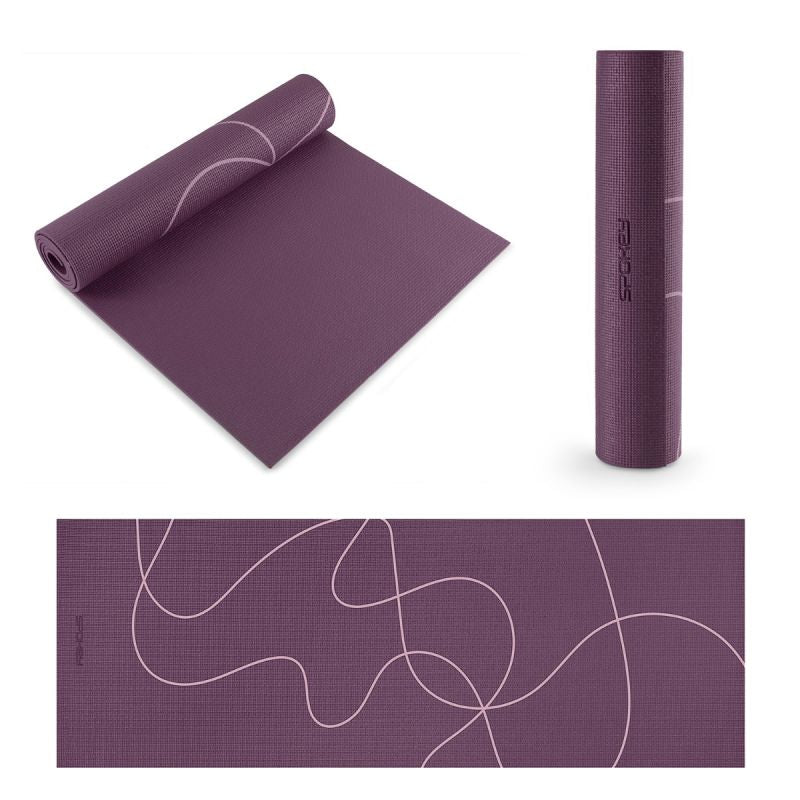 Spokey LIGHTMAT fitneszszőnyeg, 183 × 61 cm, 6 mm. PVC hab. 2. gyári termékfotó.