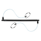 Spokey VARIO BAR pilates rúd gumiszalagokkal, 90 cm. 90 × 3,5 cm. 3. gyári termékfotó.