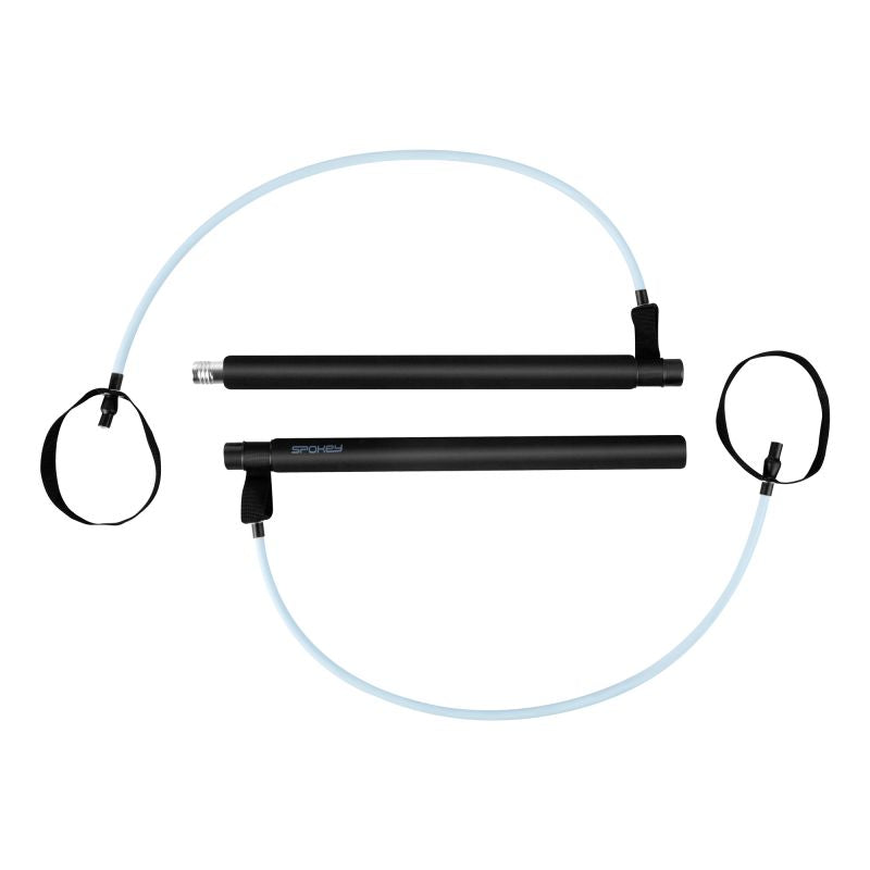 Spokey VARIO BAR pilates rúd gumiszalagokkal, 90 cm. 90 × 3,5 cm. 4. gyári termékfotó.