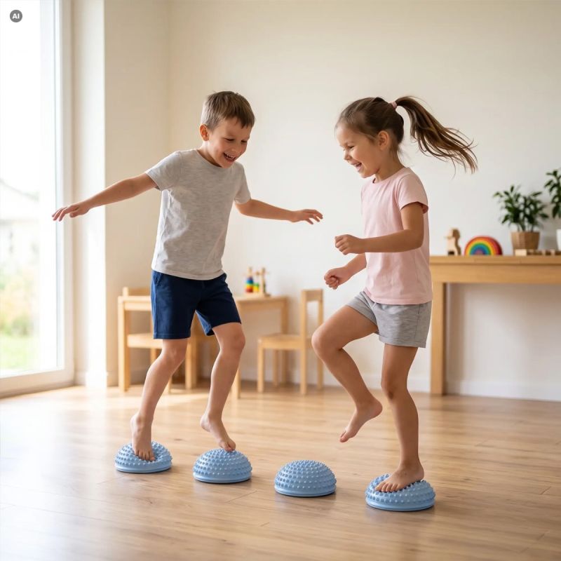 Spokey SPIKE szenzoros félgömbök, 2 db, gyári termékkép.