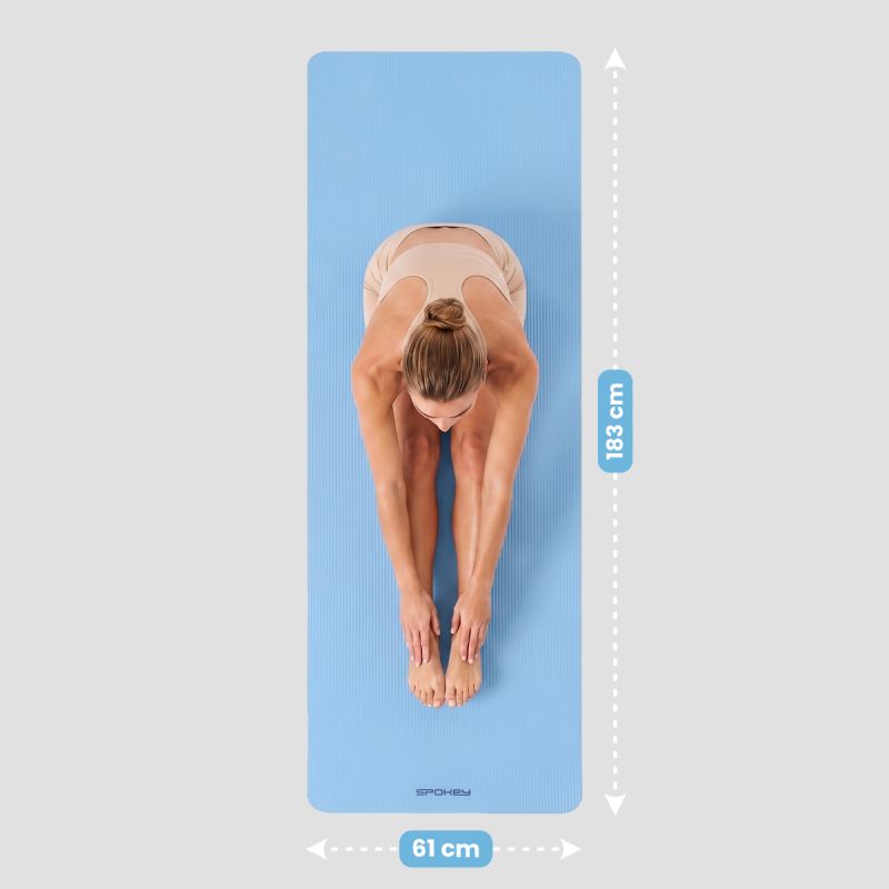 Spokey SOFTMAT NBR fitneszszőnyeg, 183 × 61 cm, 10 mm. NBR anyag. 15. gyári termékfotó.
