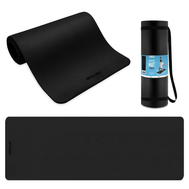 Spokey SOFTMAT NBR fitneszszőnyeg, 183 × 61 cm, 10 mm. NBR anyag. 35. gyári termékfotó.