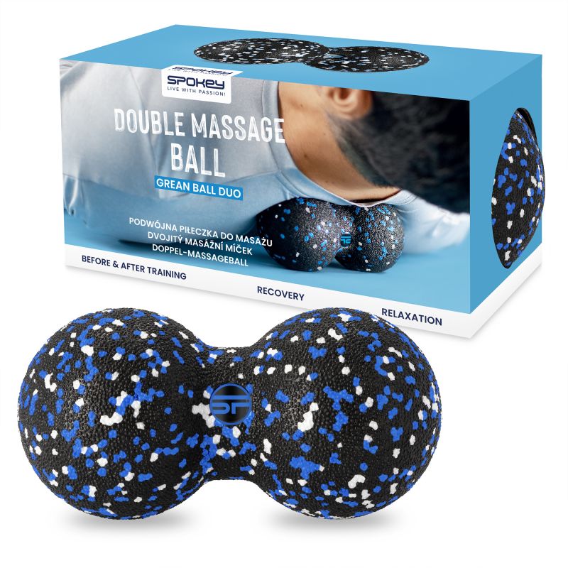 Spokey GREAN BALL DUO dupla masszázslabda, gyári termékkép.