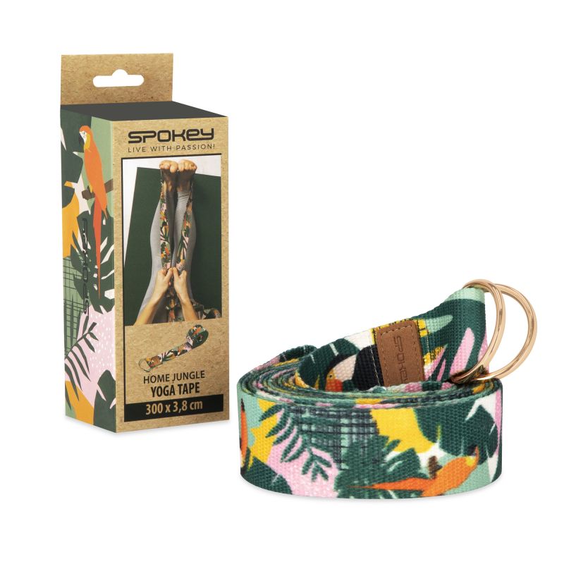 Spokey HOME JUNGLE pamut jógapánt. Pamutanyag. 4. gyári termékfotó.