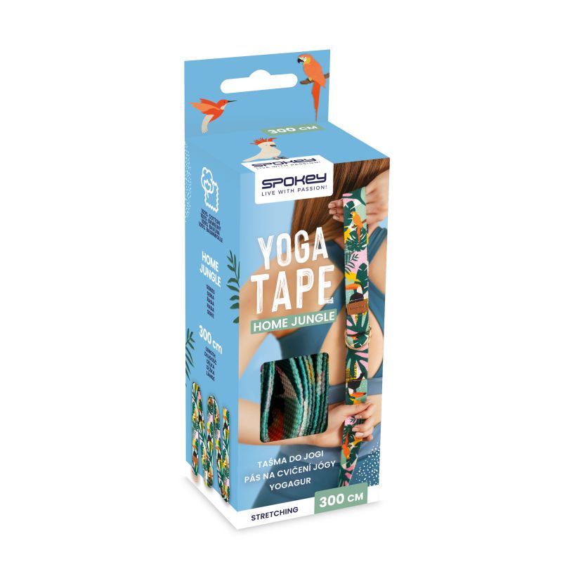 Spokey HOME JUNGLE pamut jógapánt. Pamutanyag. 11. gyári termékfotó.