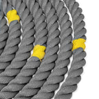 Tiguar battle rope edzőkötél, 15 m. Fogóvégekkel ellátott kötél funkcionális kötélgyakorlatokhoz. 6. gyári termékfotó.