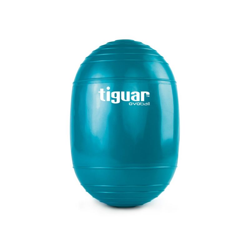 Tiguar Ovoball ovális pilates labda, 16,5 × 25 cm. Ovális kialakítás. 2. gyári termékfotó.