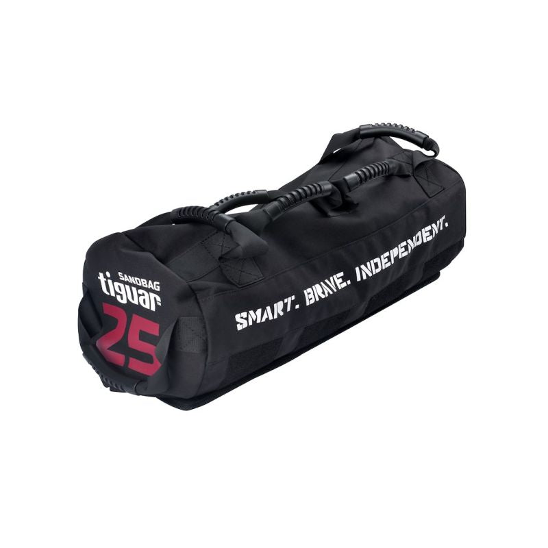 Tiguar 4Race sandbag edzőzsák. Fogantyúkkal kialakított edzőzsák emelő és cipelő gyakorlatokhoz. 6. gyári termékfotó.