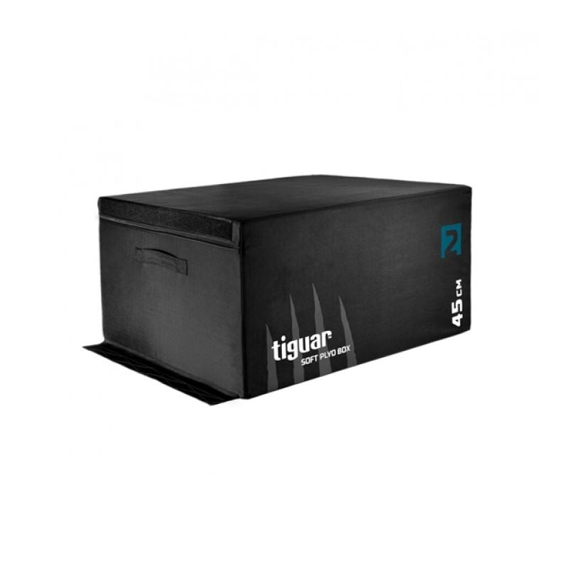 Tiguar Plyo Soft Box V2 puha plyometrikus doboz. Emelt platform fellépésekhez és felugrásos gyakorlatokhoz. 2. gyári termékfotó.