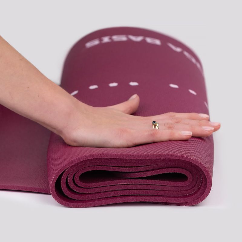 Tiguar Yoga Basis jógaszőnyeg. Gumi és PVC keverék. 22. gyári termékfotó.