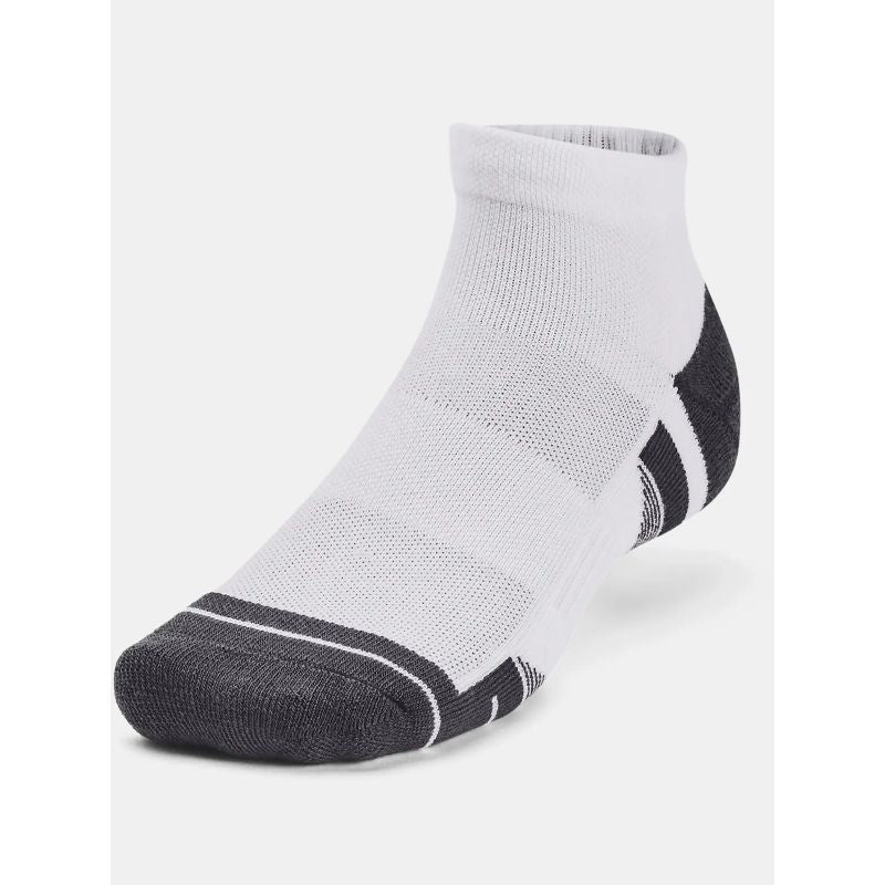 Under Armour 1379504-100 3-pack zokni, fehér, gyári termékkép.