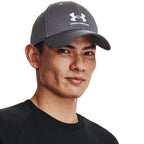 Under Armour Branded Lockup Adj 1381645 012 férfi baseballsapka, grafitszürke, gyári termékkép.