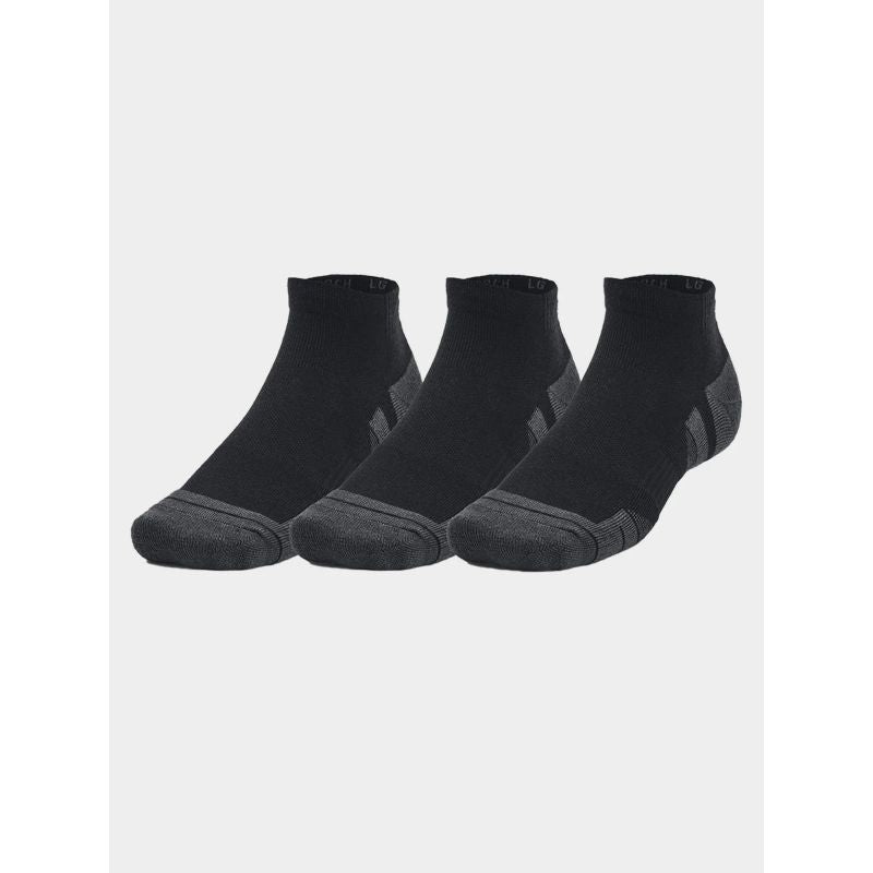 Under Armour M 1379504-001 zokni, fekete, gyári termékkép.