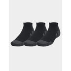 Under Armour M 1379504-001 zokni, fekete, gyári termékkép.
