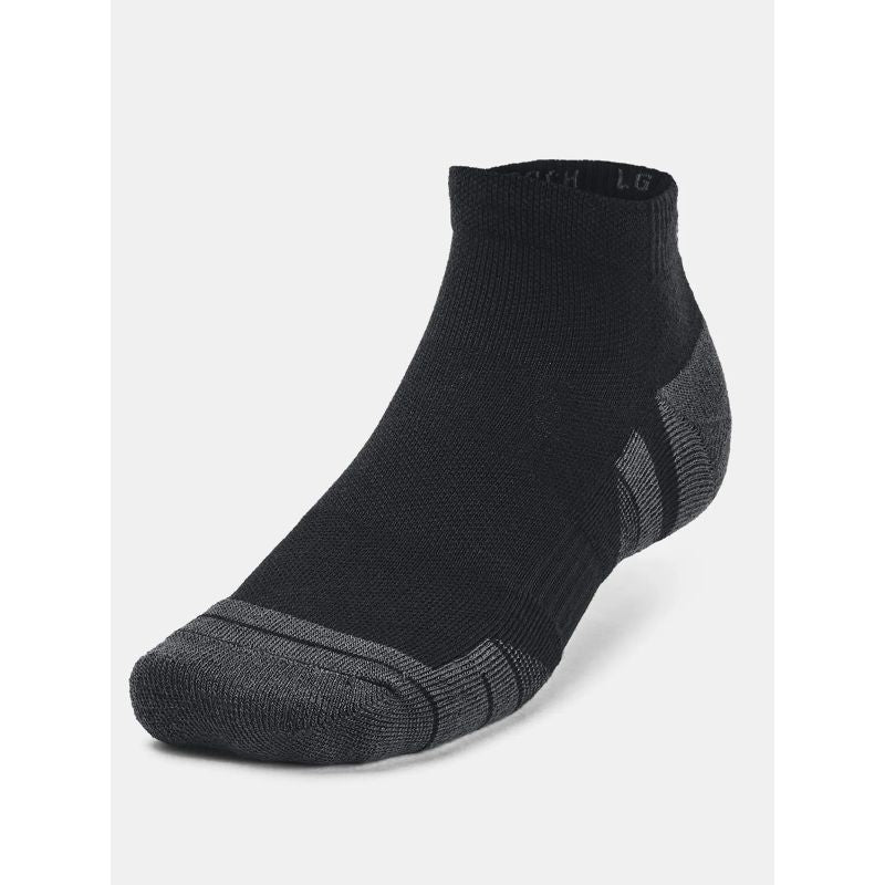 Under Armour M 1379504-001 zokni, fekete, gyári termékkép.