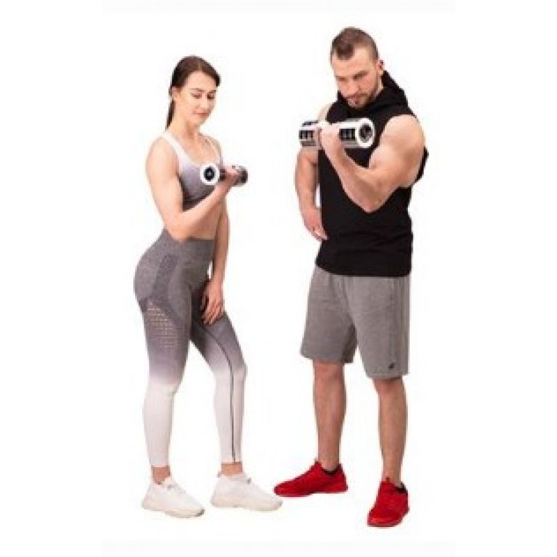 HMS CHD09 krómozott kézisúlyzópár, 2 × 9 kg – termékfotó 5