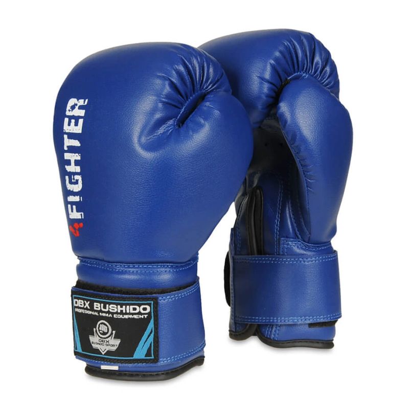 DBX Bushido 4Fighter gyermek boxkesztyű, kék, 6 oz – termékfotó 1