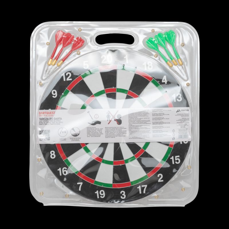 DARTQUEST céltábla elölnézetből