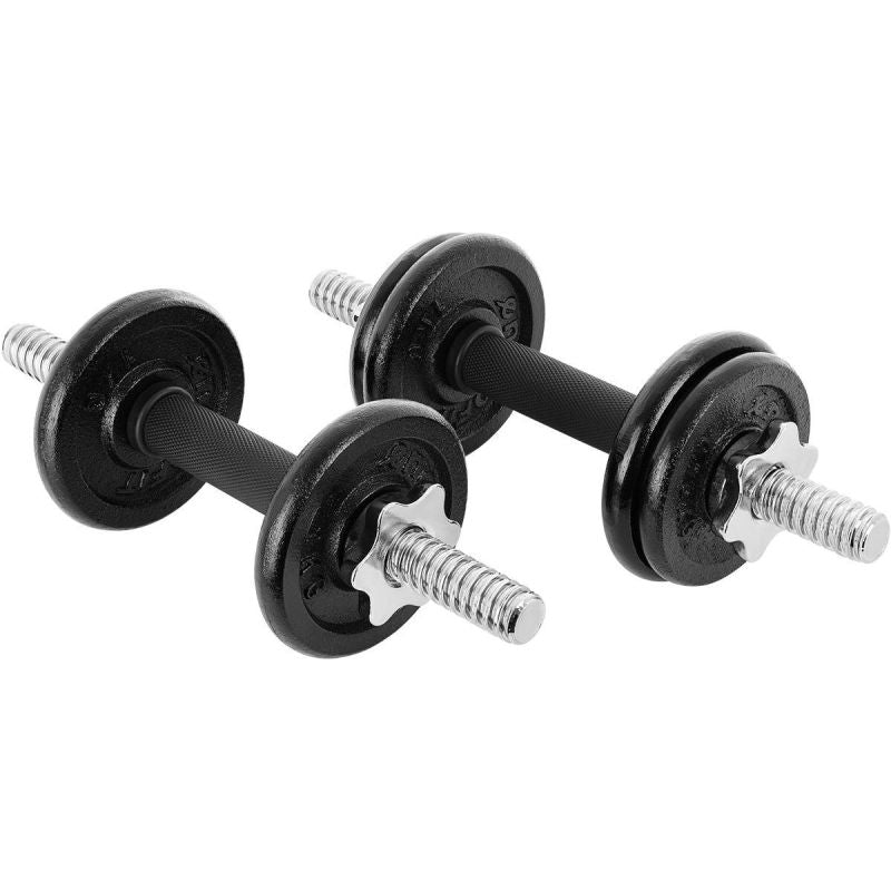 Enero Fit öntöttvas kézisúlyzókészlet, 2 × 7,5 kg – termékfotó 12