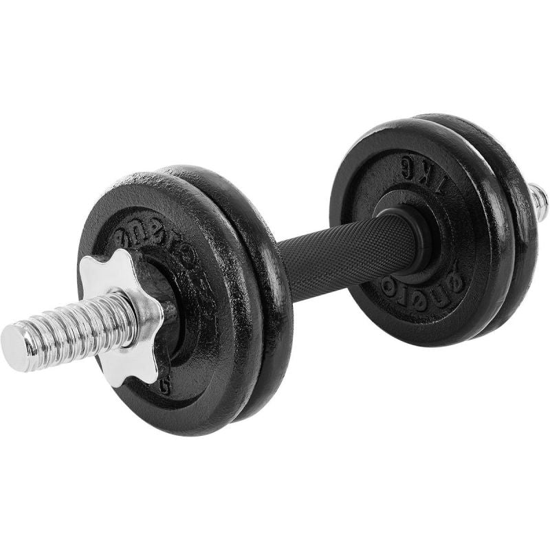 Enero Fit öntöttvas kézisúlyzókészlet, 2 × 7,5 kg – termékfotó 10