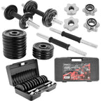 Enero Fit öntöttvas kézisúlyzókészlet, 2 × 7,5 kg – termékfotó 3