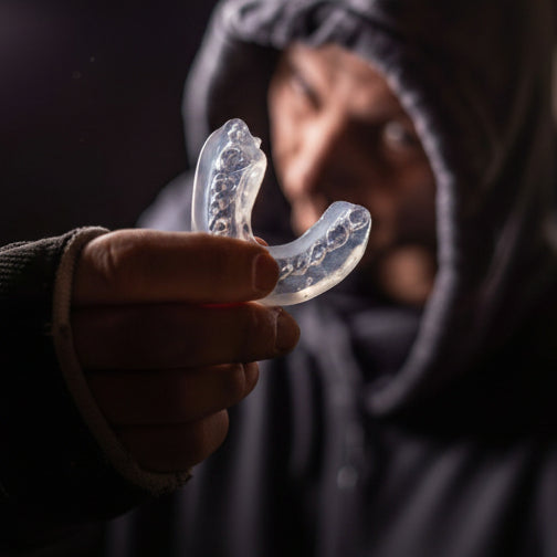 Fogvédő + doboz - átlátszó