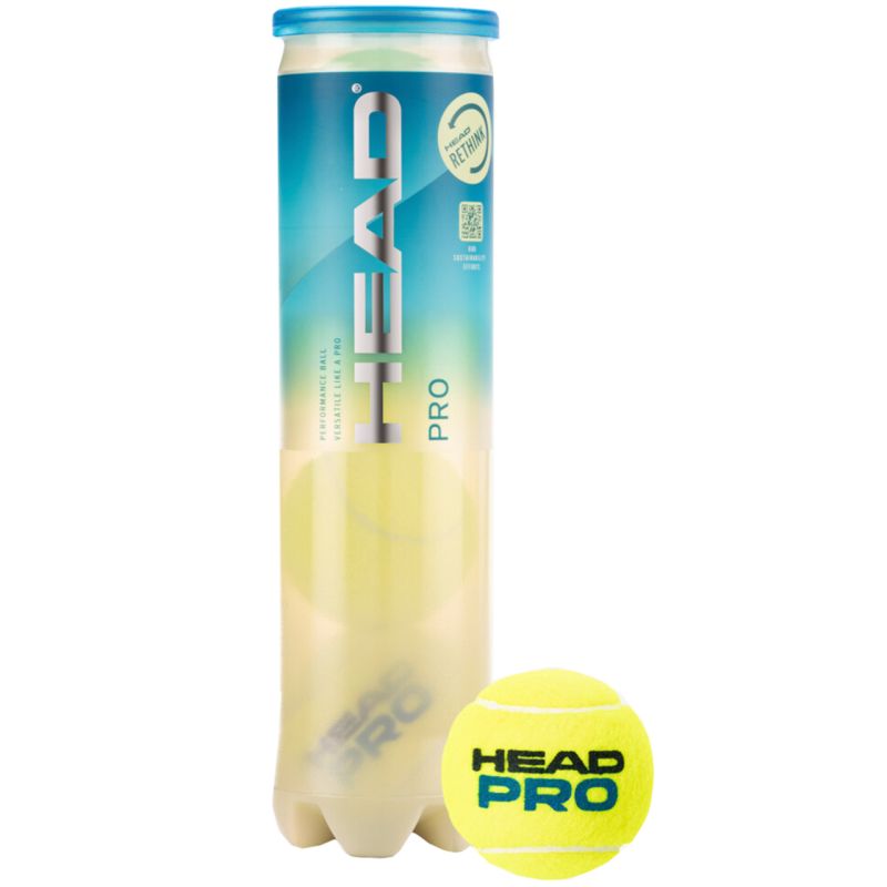 Head Pro 571721 teniszlabda, 4 darab – termékfotó 2
