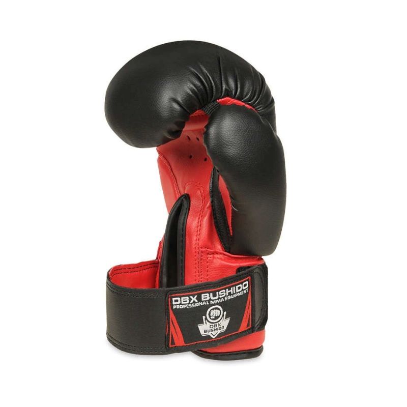 DBX Bushido 4Fighter gyermek boxkesztyű, piros, 6 oz – termékfotó 10