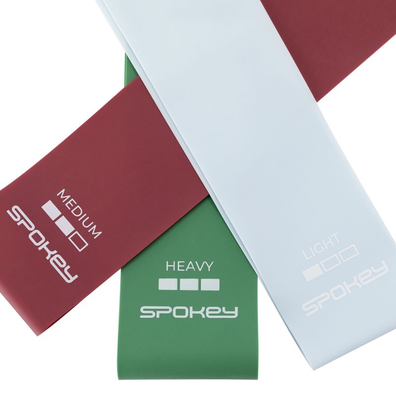 Spokey Flex Set gumiszalag készlet, 3 darab - termékfotó 6