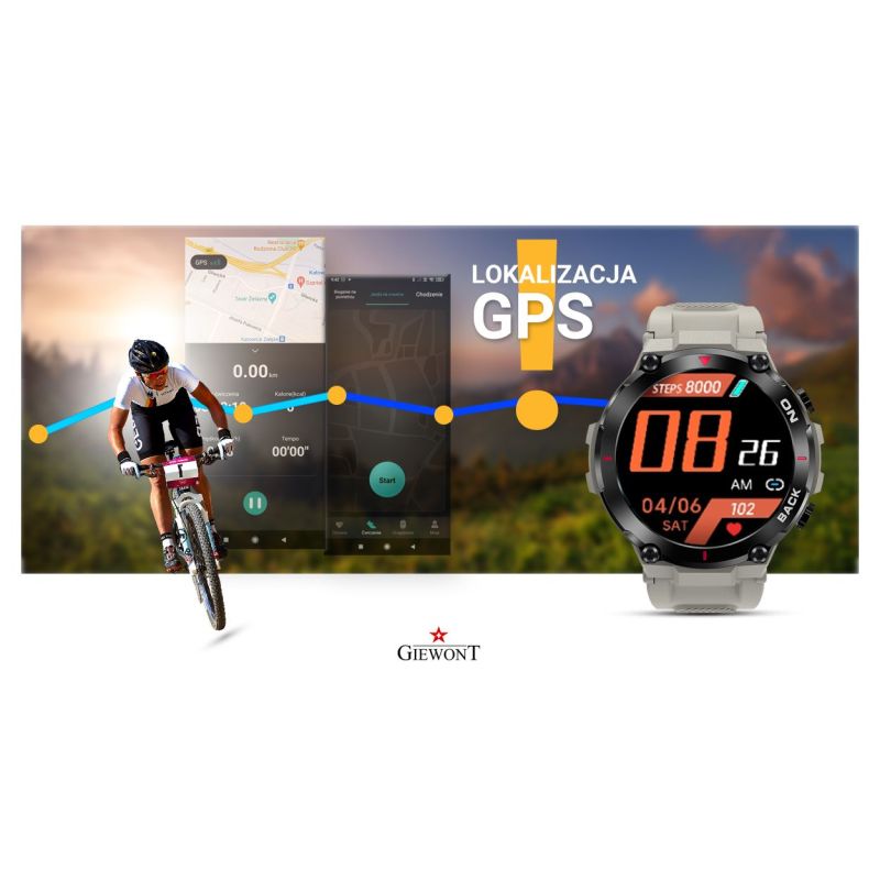 Giewont Pionier GPS GW460 okosóra – Light Stone – 5. termékfotó
