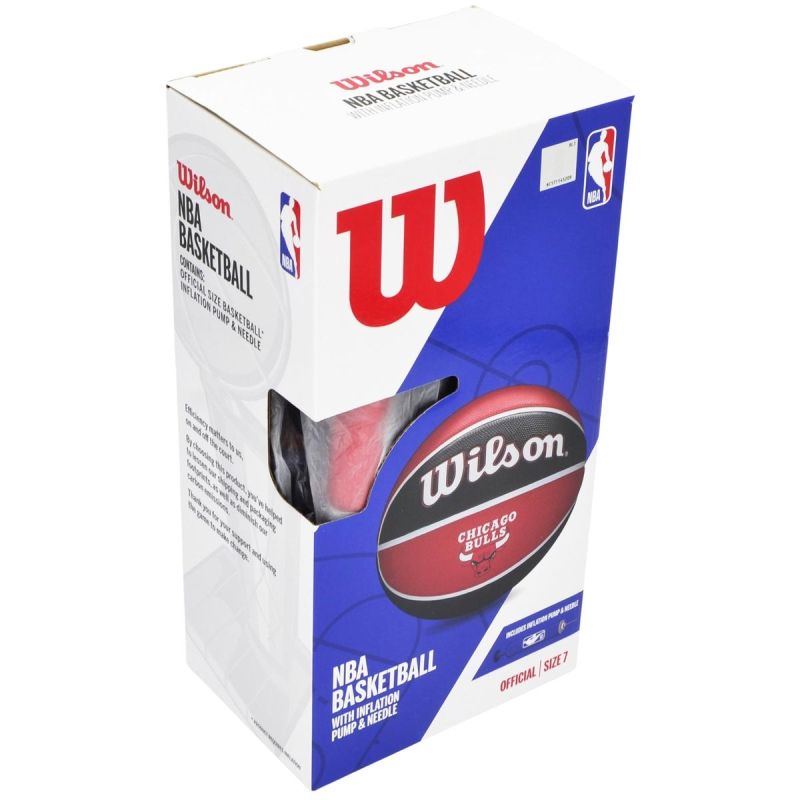Wilson NBA Chicago Bulls kosárlabda pumpával, 7-es – termékfotó 6