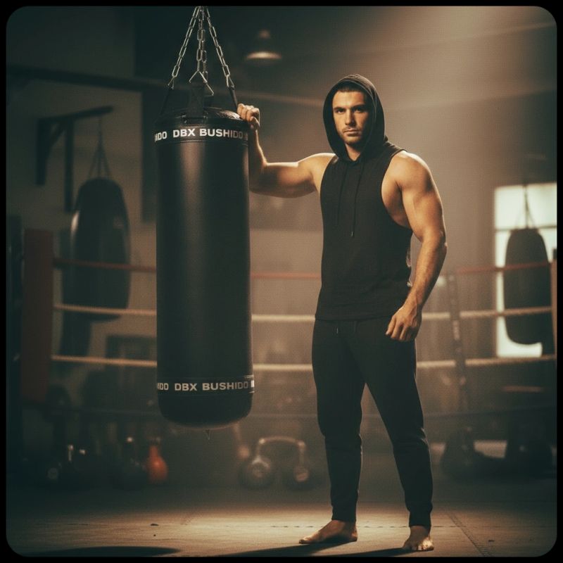 PREMIUM punching bag - empty - 130cm | DBX Bushido 