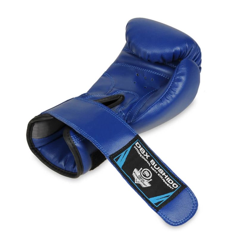 DBX Bushido 4Fighter gyermek boxkesztyű, kék, 6 oz – termékfotó 12