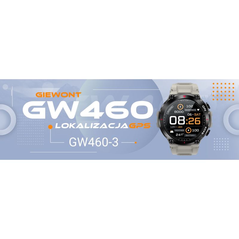 Giewont Pionier GPS GW460 okosóra – Light Stone