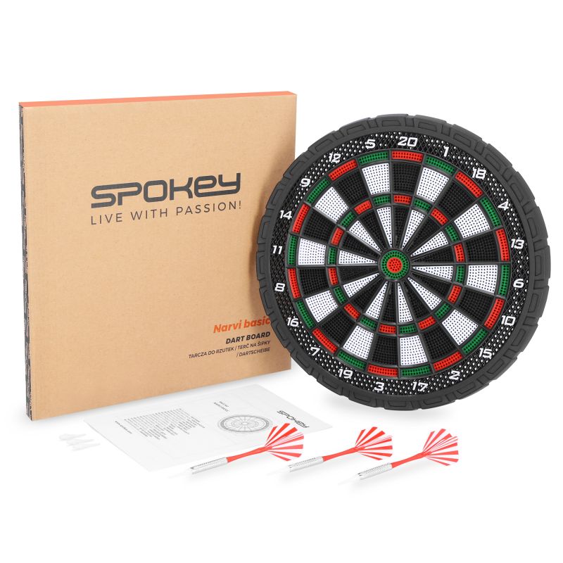 Spokey NARVI BASIC céltábla hátoldala