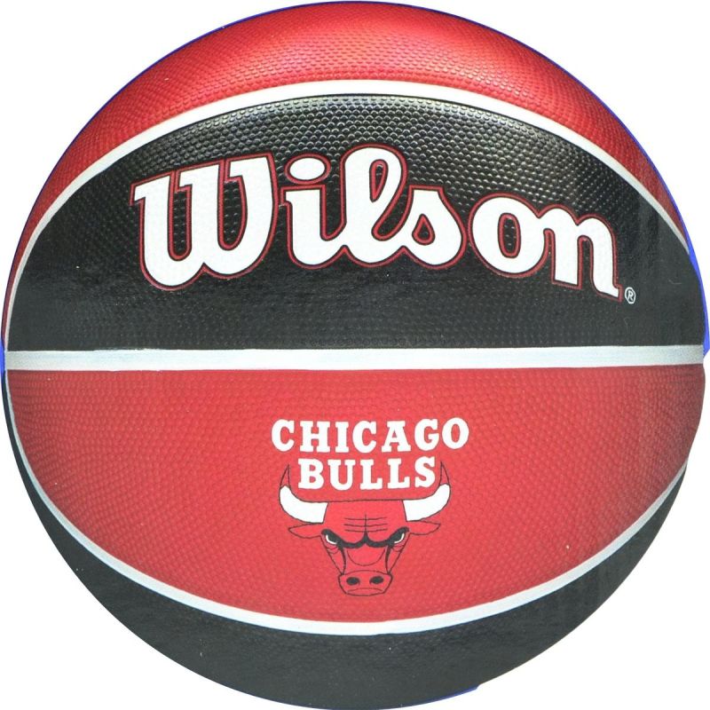Wilson NBA Chicago Bulls kosárlabda pumpával, 7-es – termékfotó 3